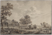 X 018
<br/>
Juli (uit de serie 'De Maanden')
<br/>
<em>Langendijk, Dirk (1748-1805)</em>